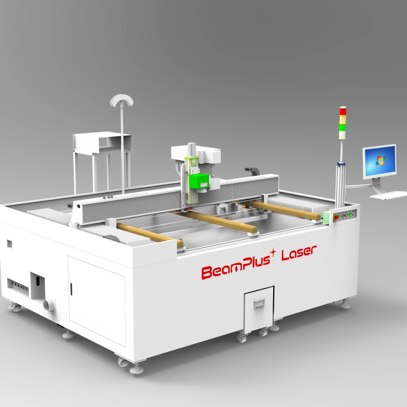 large format glass laser decoating machine
