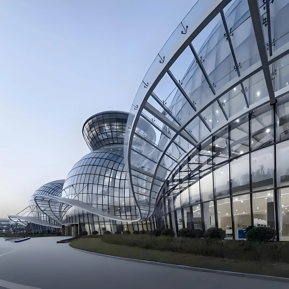 architectural glass hole drilling